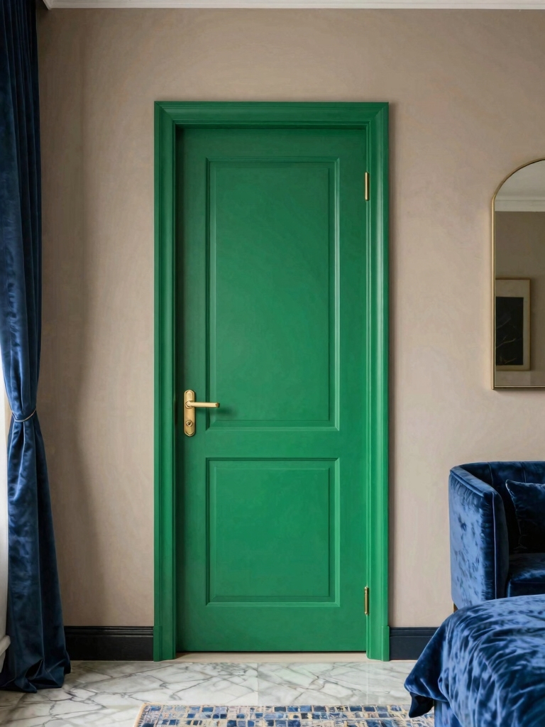 luxe jewel tone decor
