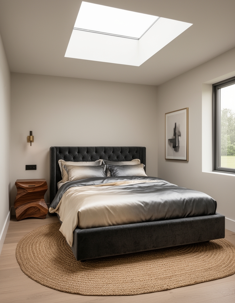 luxe small bedroom transformation
