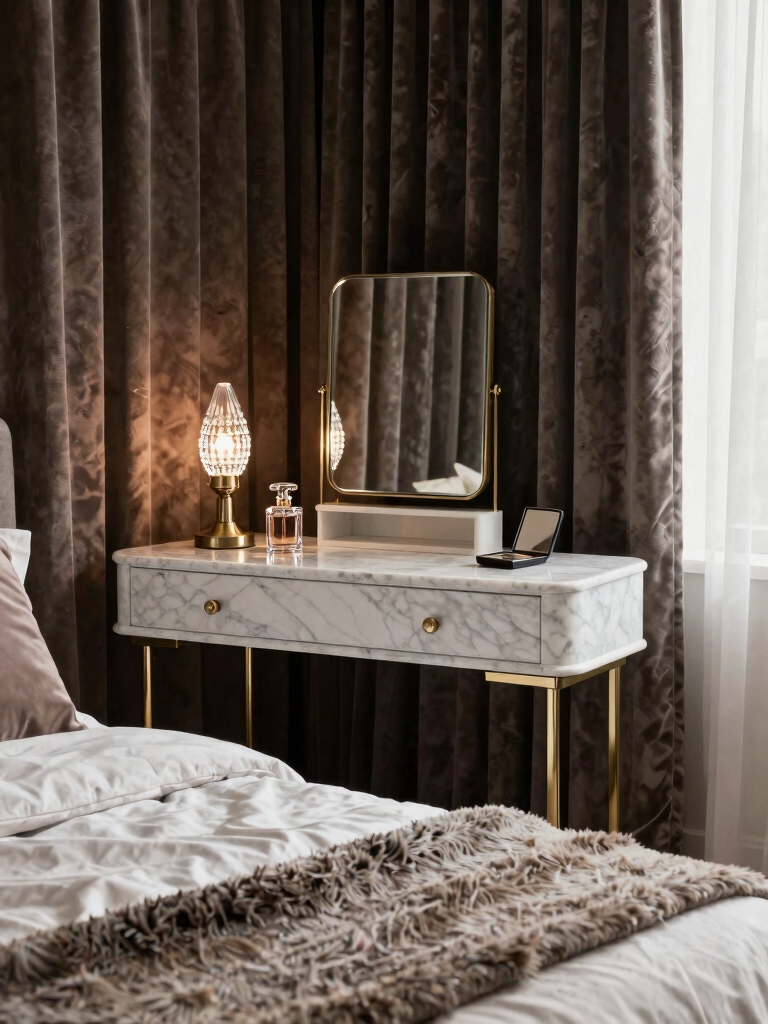 luxe textures enhance interiors
