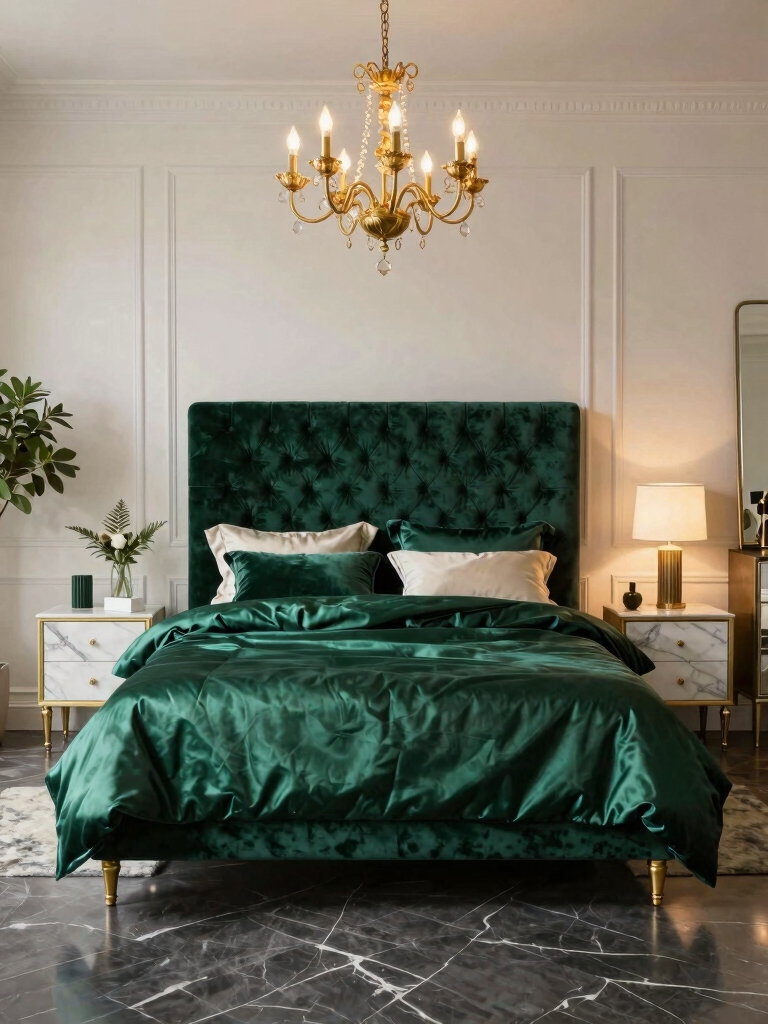 luxurious calm with sparkle