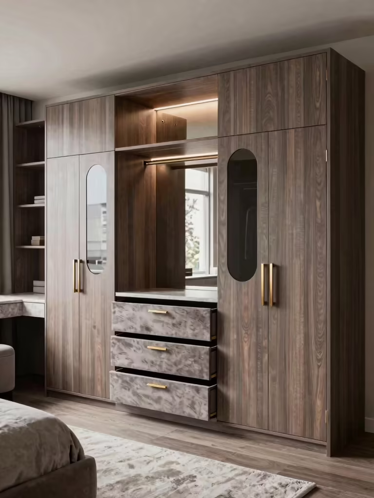 luxury bedroom storage solutions