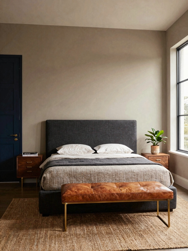 masculine neutral color scheme