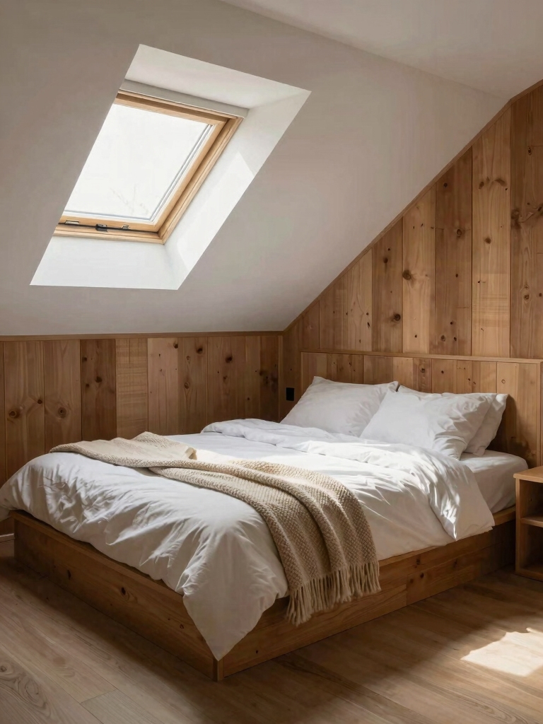 maximize attic bedroom space