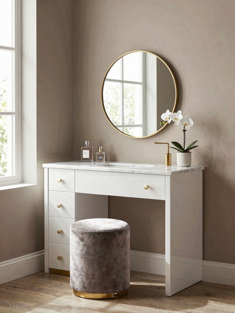 maximize small vanity storage