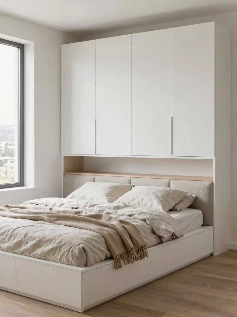 maximize space in bedrooms