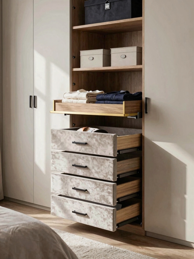 maximize space with pull outs