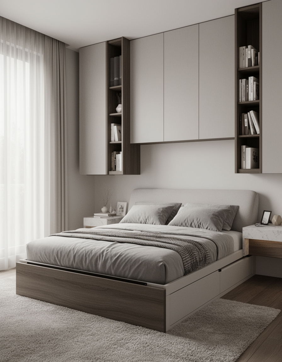 maximize space with vertical storage