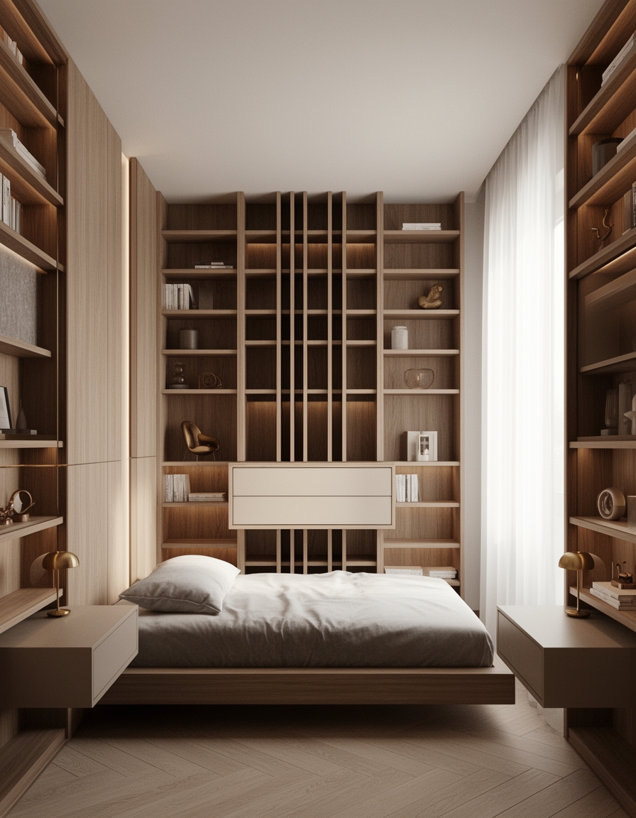 maximize vertical wall storage