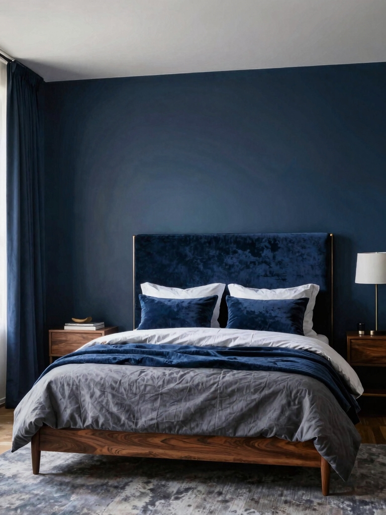 midnight navy bold elegance