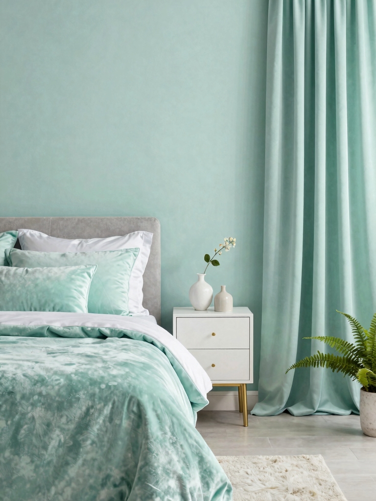 mint accents for impact