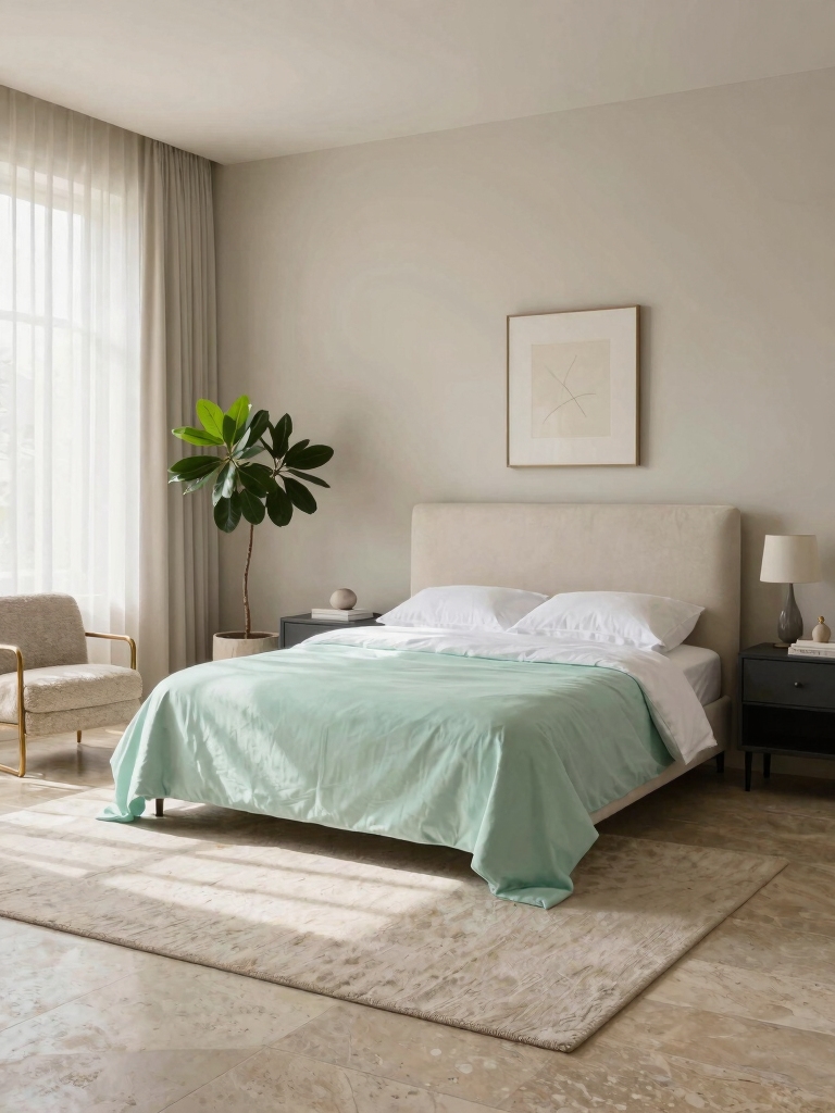 mint and neutrals harmony