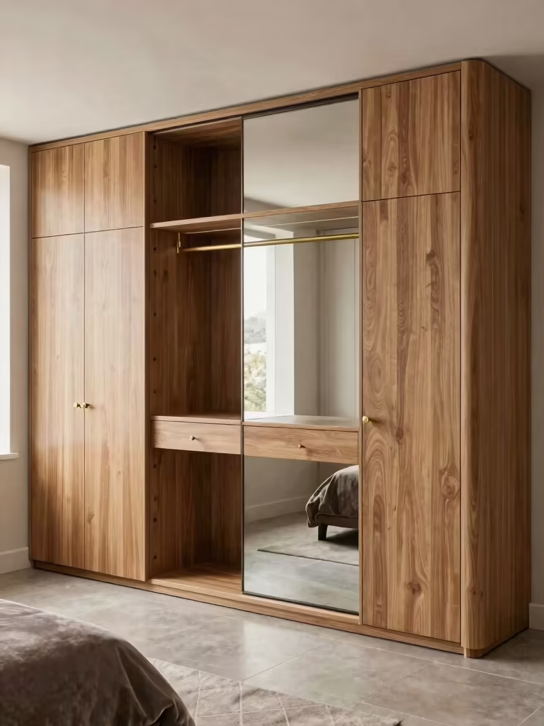 mirrored cupboards for bedrooms