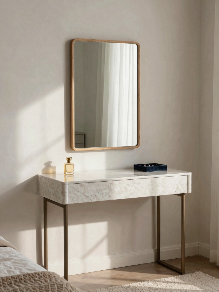 mirrors brighten small spaces