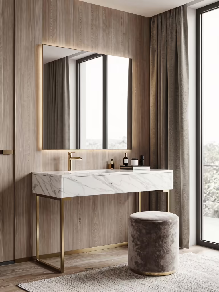 modern luxury bedroom vanities