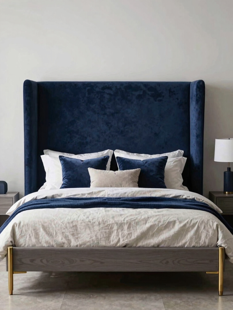 modern minimalist navy elegance