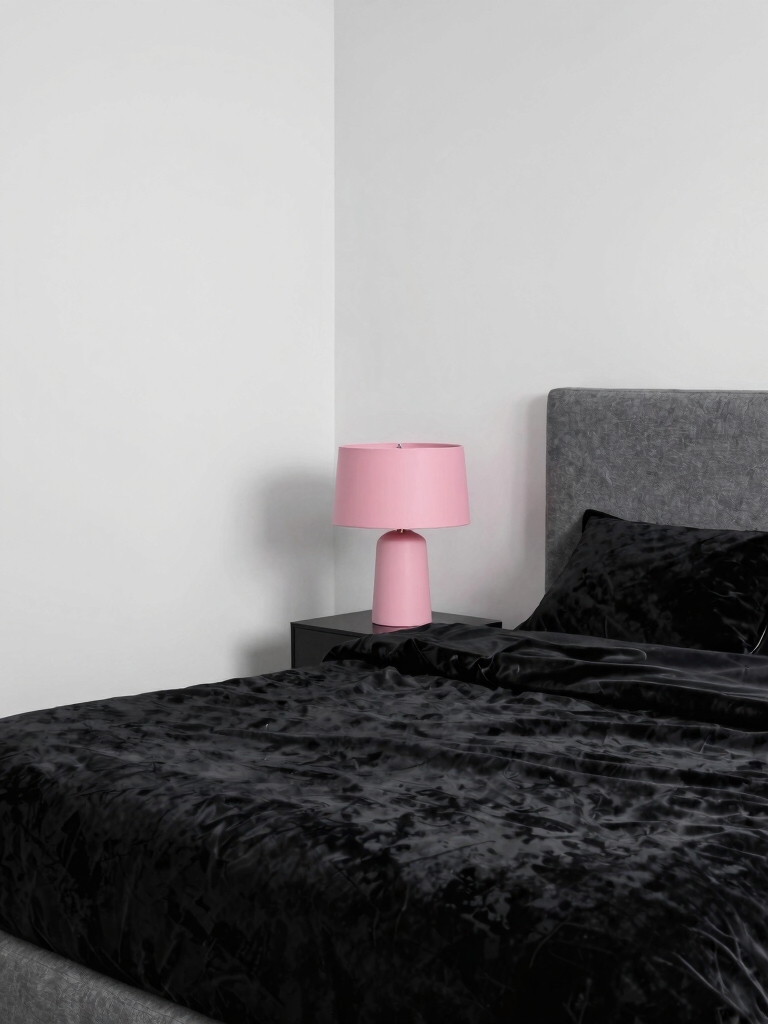 modern rosy monochrome design