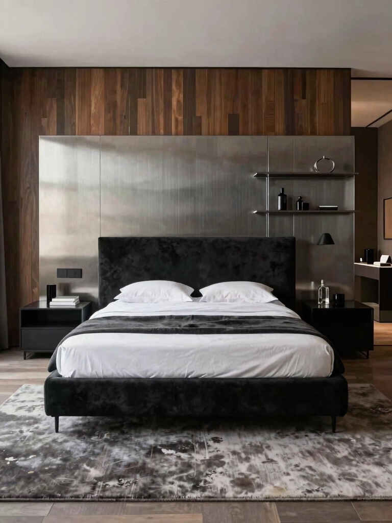 modern sleek men s bedrooms