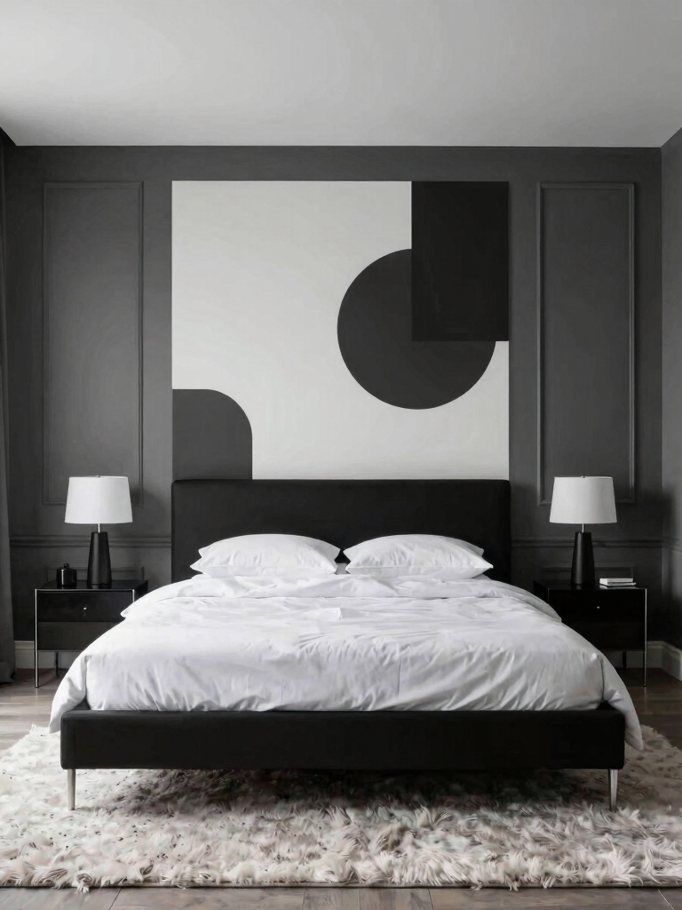 monochrome elegance versus graphic vibrancy