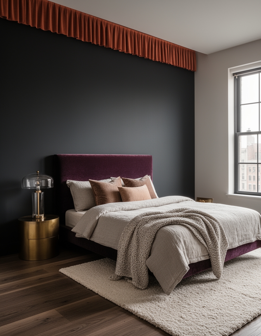 moody yet bright interiors