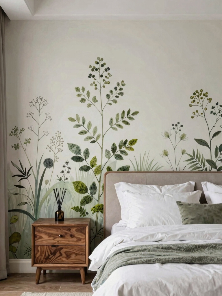 nature inspired calming bedroom designs