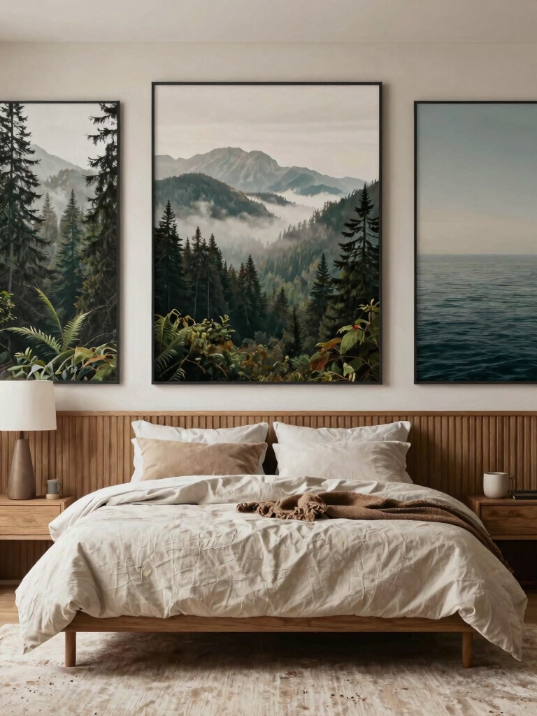 nature inspired calming decor