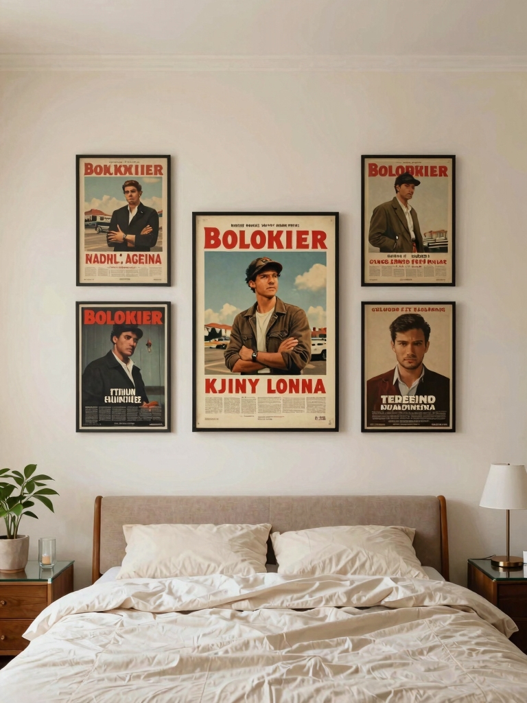 nostalgic vintage poster curation