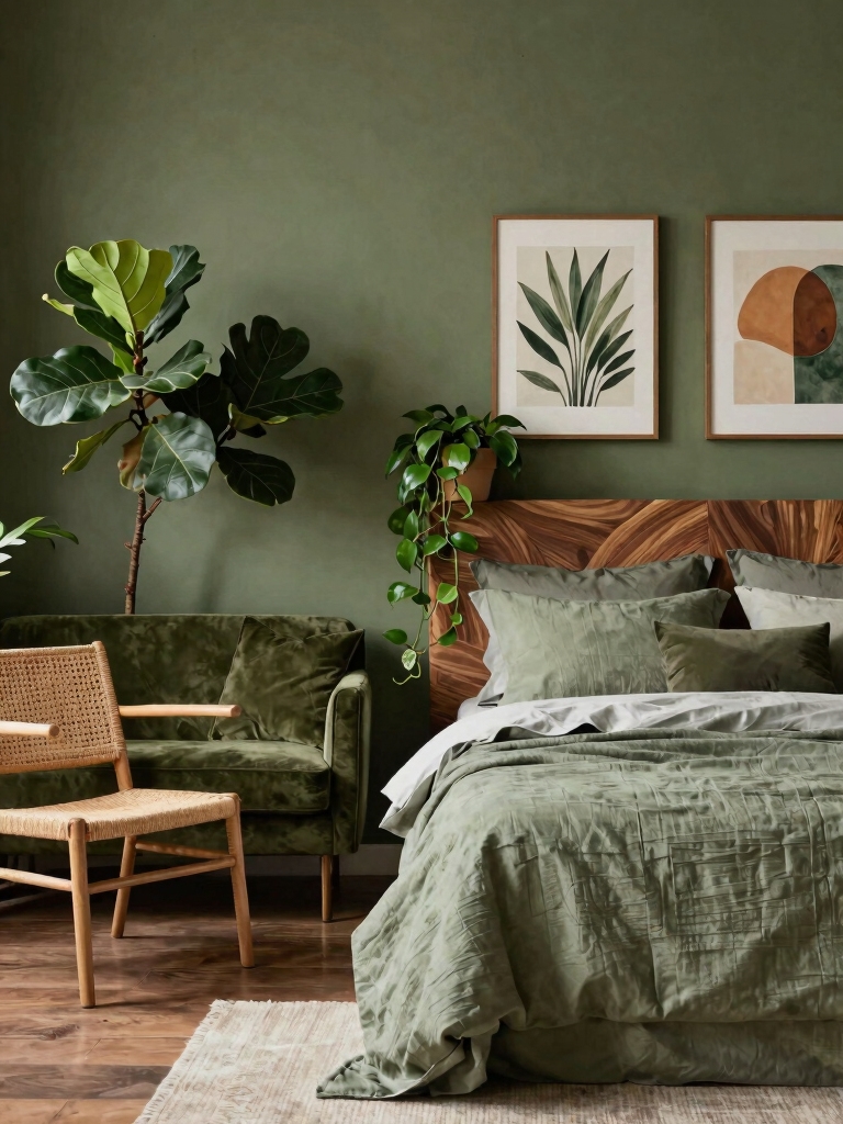 olive hues and nature