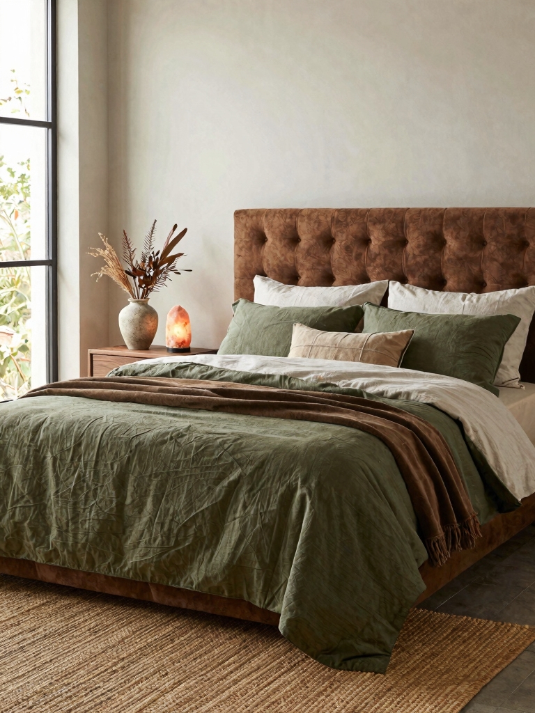 organic warmth through layered textures