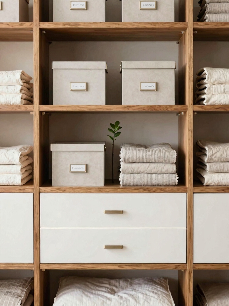 organized cupboard function accessibility minimalism