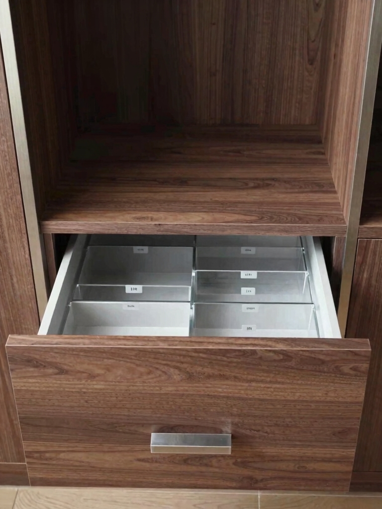 organized drawers for efficiency