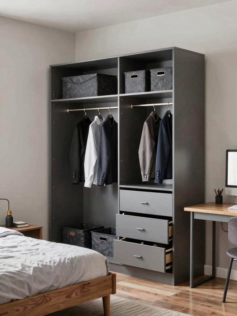 organized storage for small spaces