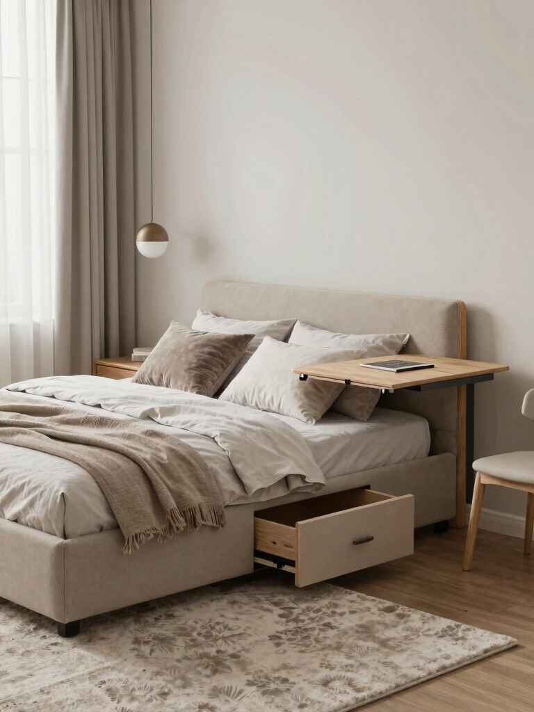 practical multifunctional bedroom furniture