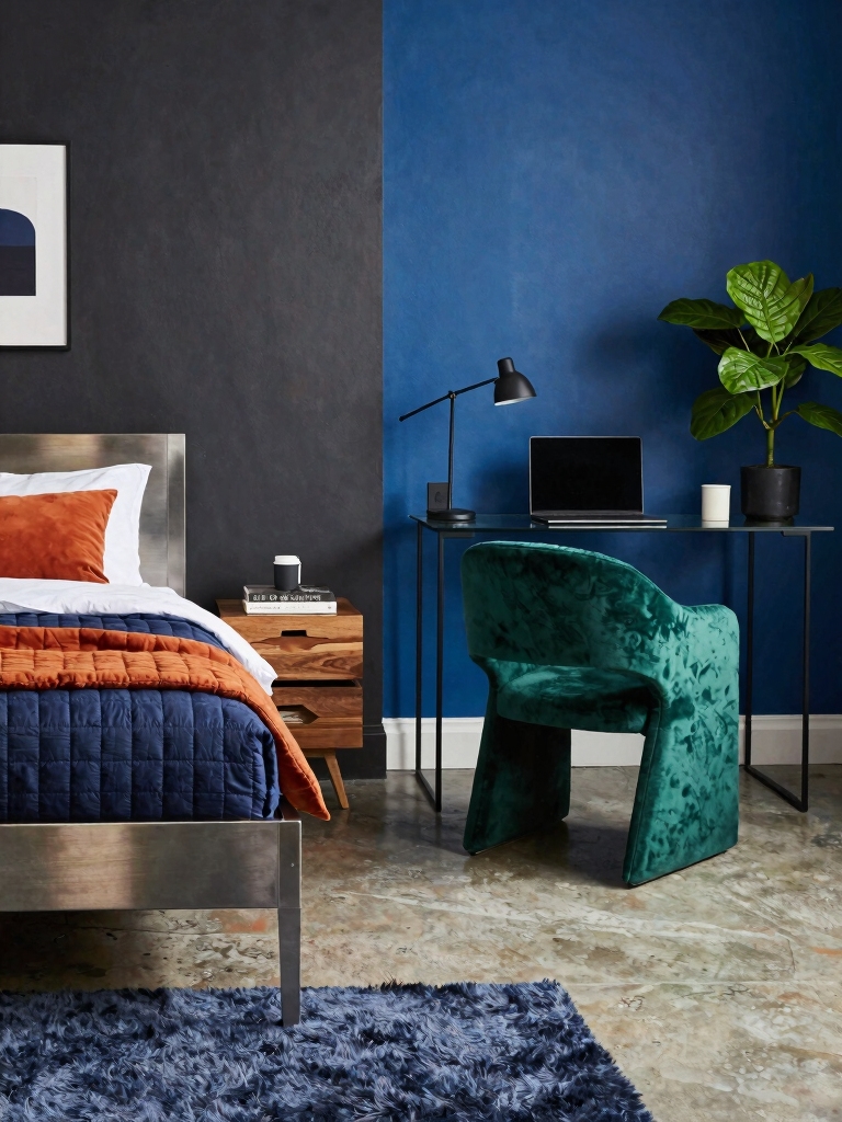 purposeful bold color choices