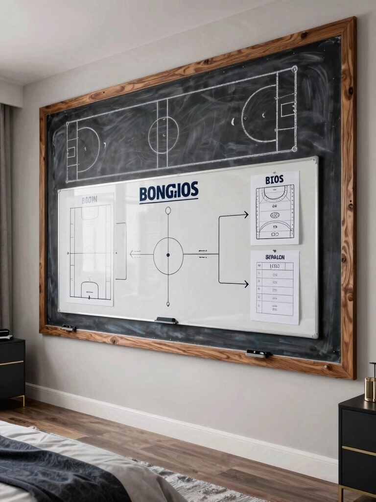 quick planning with chalkboards