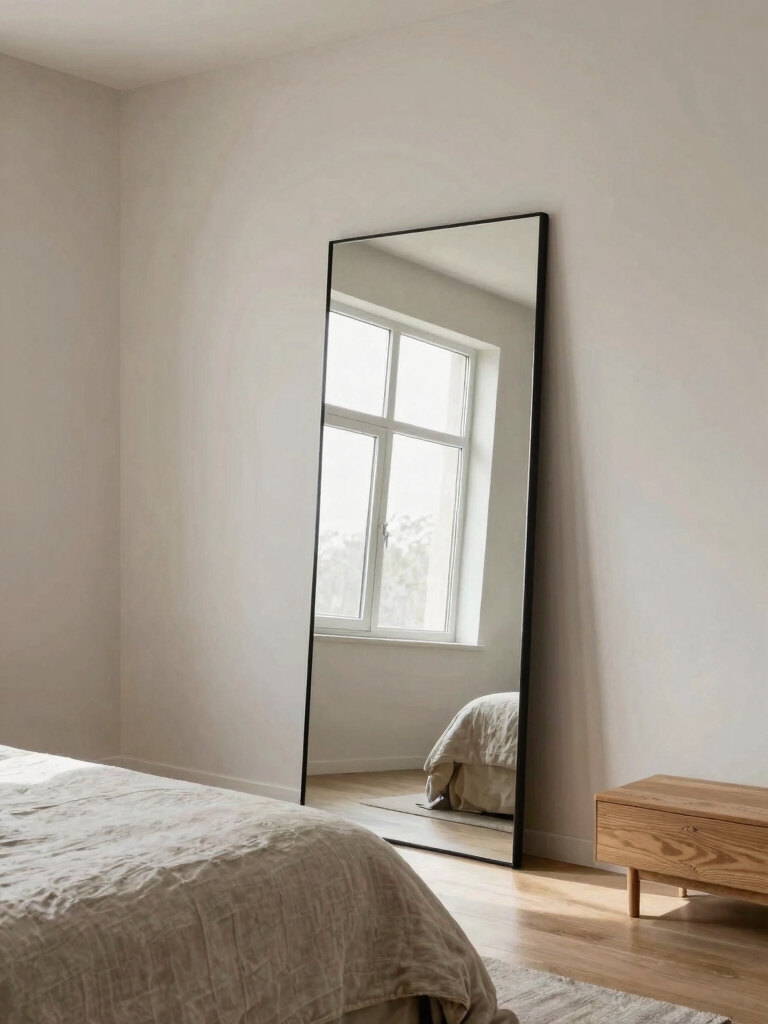 reflective surfaces enhance space