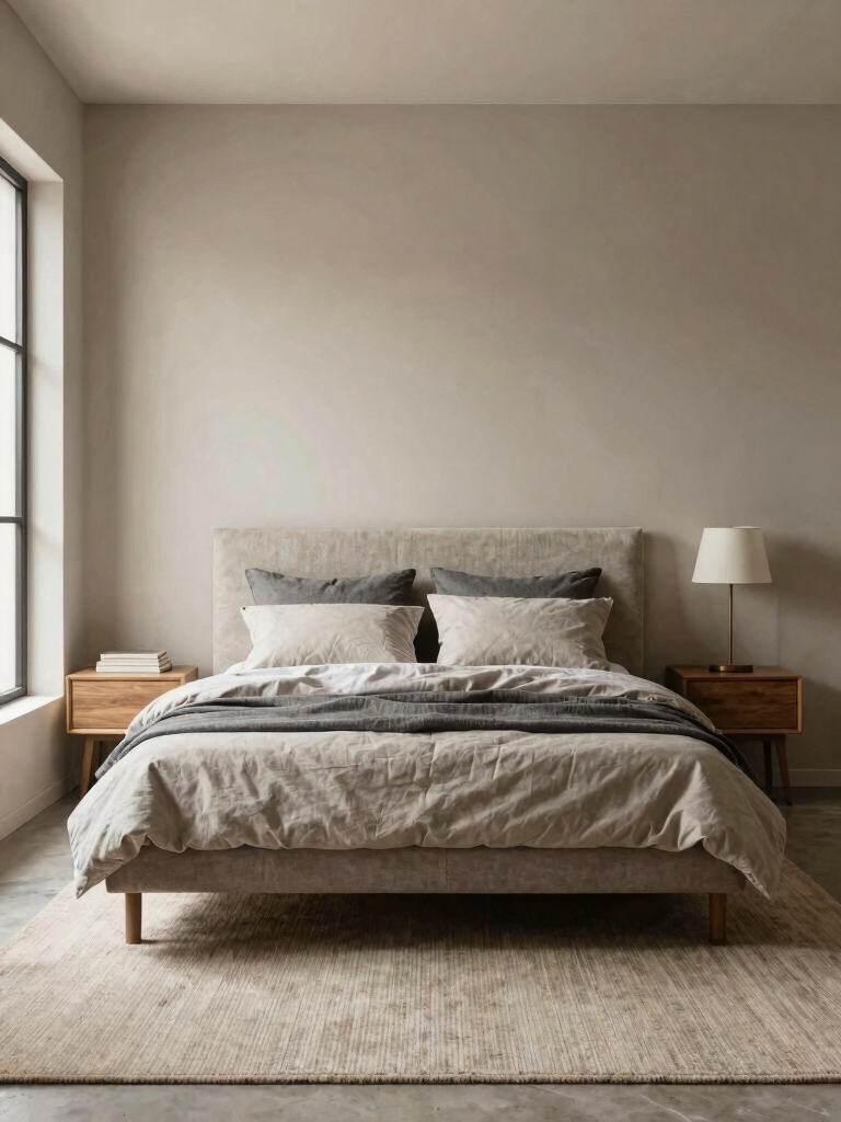 restful bedroom color palette