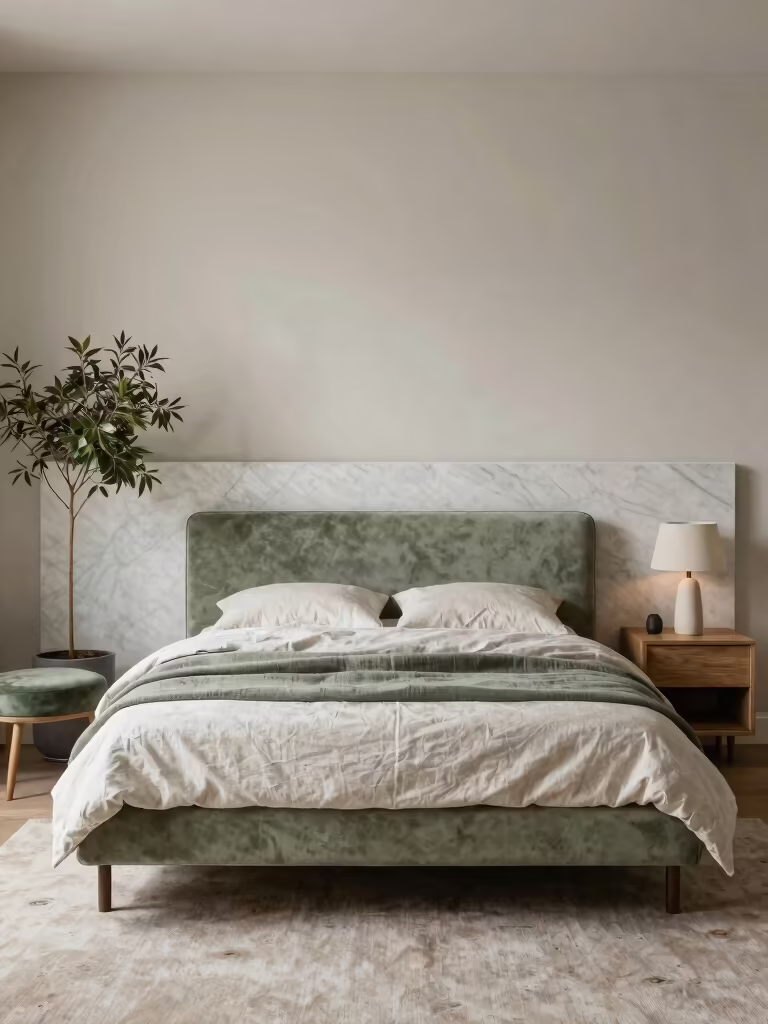 sage green bedroom inspiration