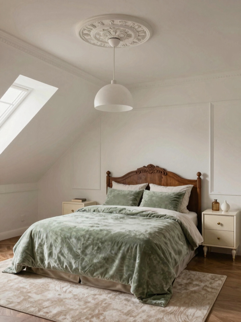 sculpted furnishings for sloped ceilings