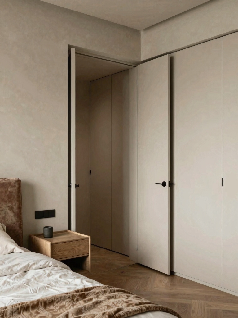 seamless flow with pocket doors