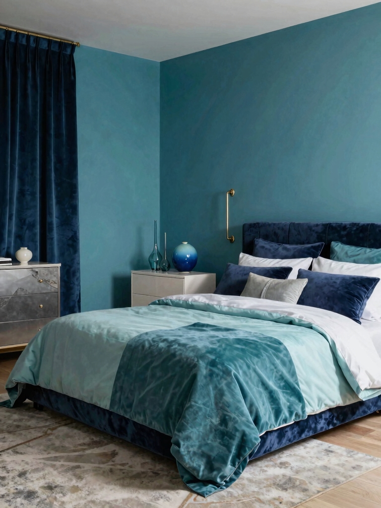 serene aquatic color harmony