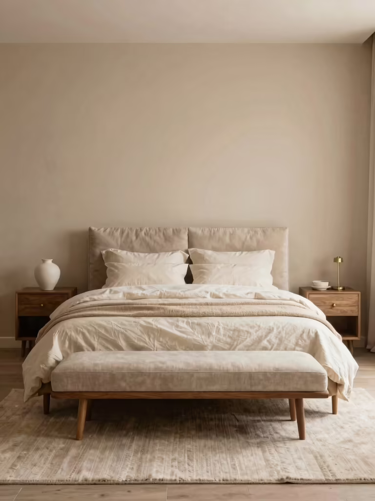 serene beige bedroom inspiration