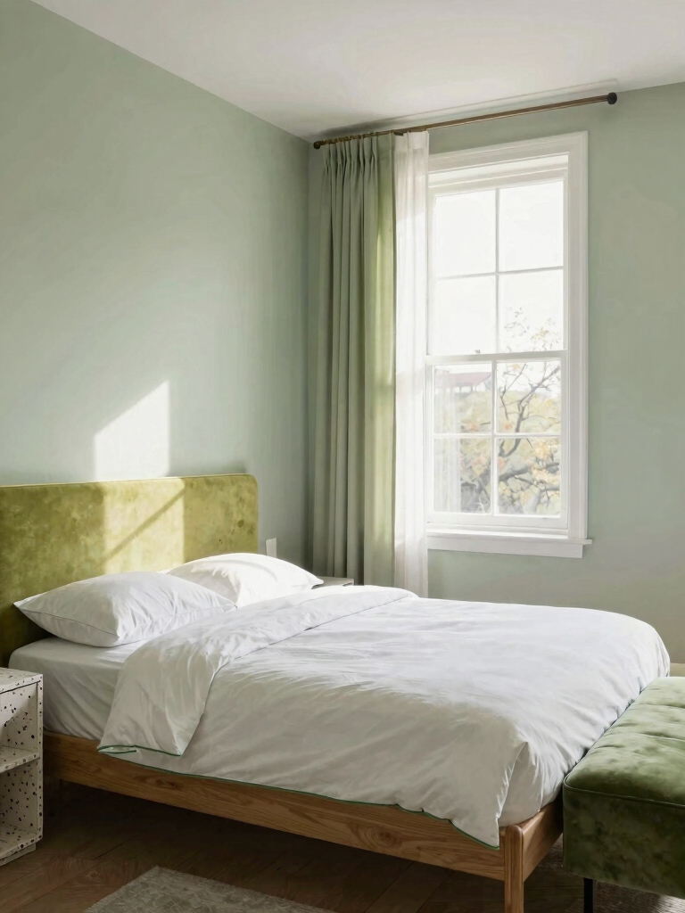 serene light green balance