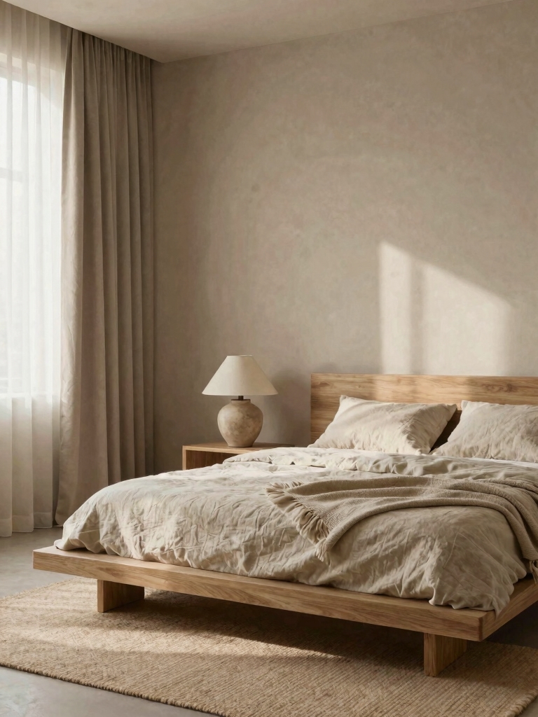serene minimalist bedroom essentials
