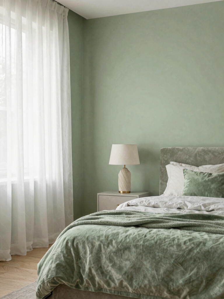 serene sage green retreat