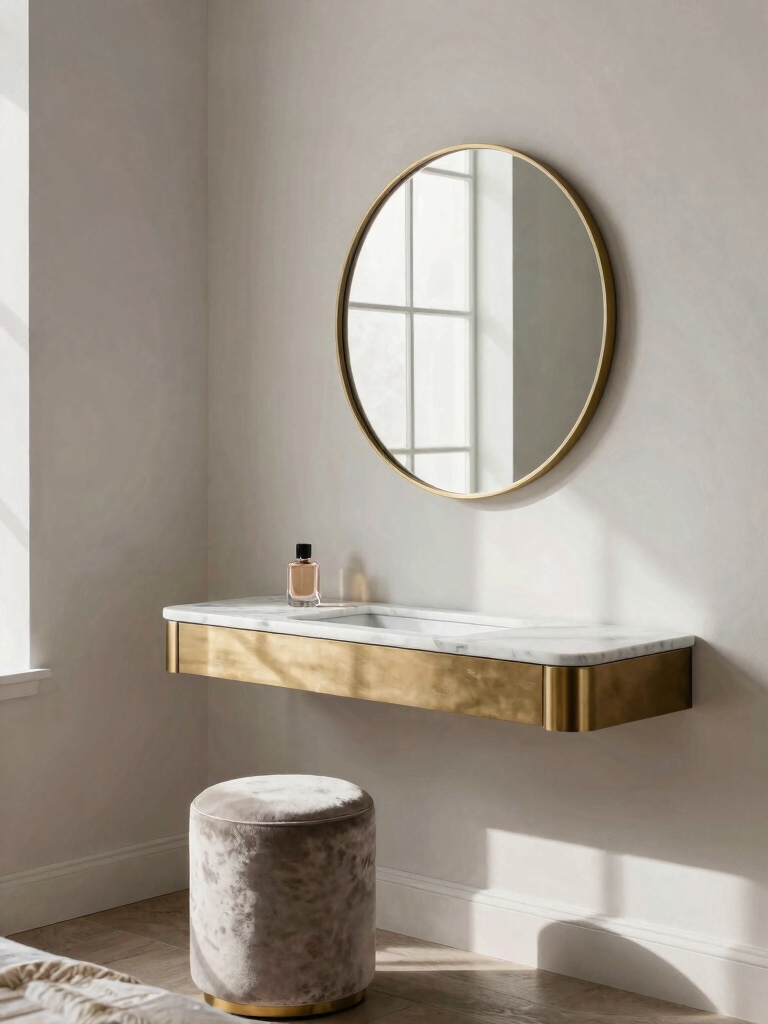 slim space saving vanities