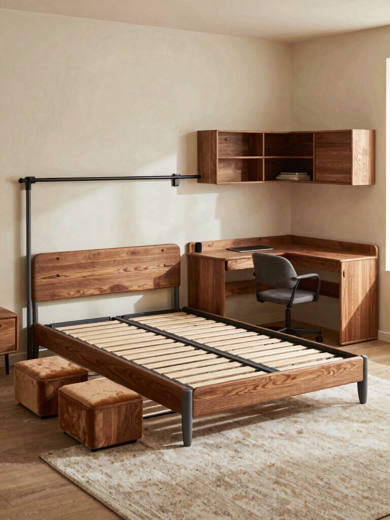 smart adaptable space saving furniture