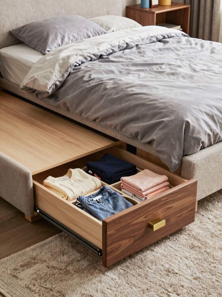 smart under bed storage solution