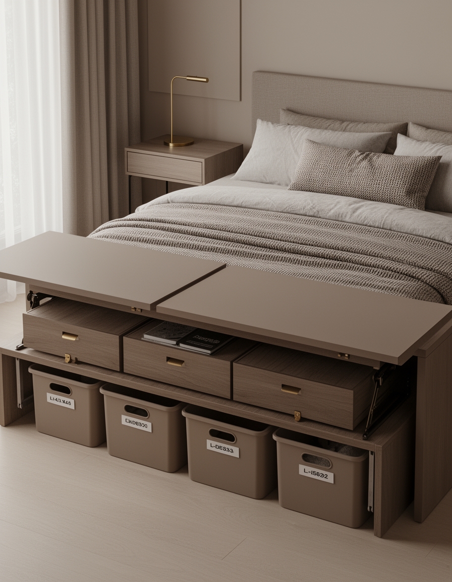 smart under bed storage solutions