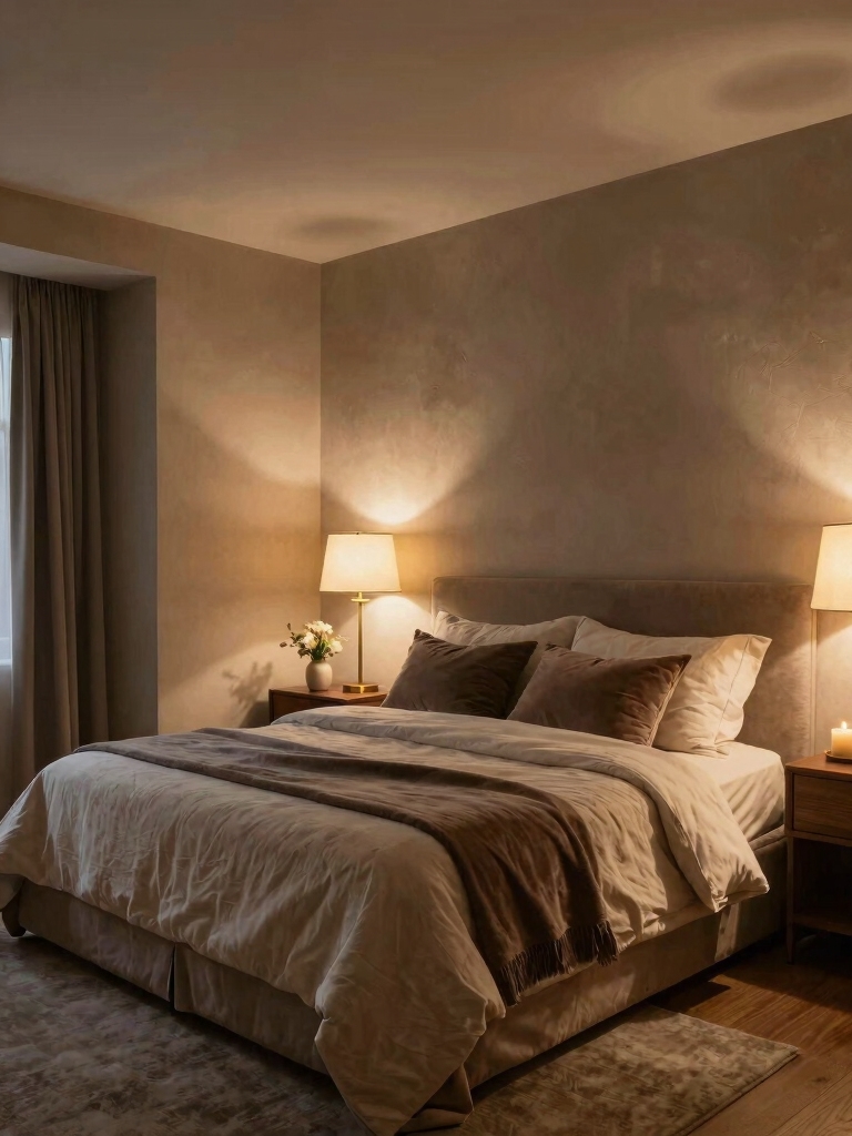 soft warm layered lighting