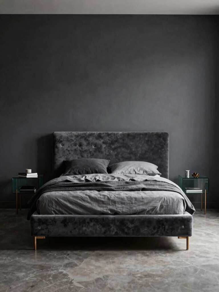 sophisticated calm bedroom backdrop